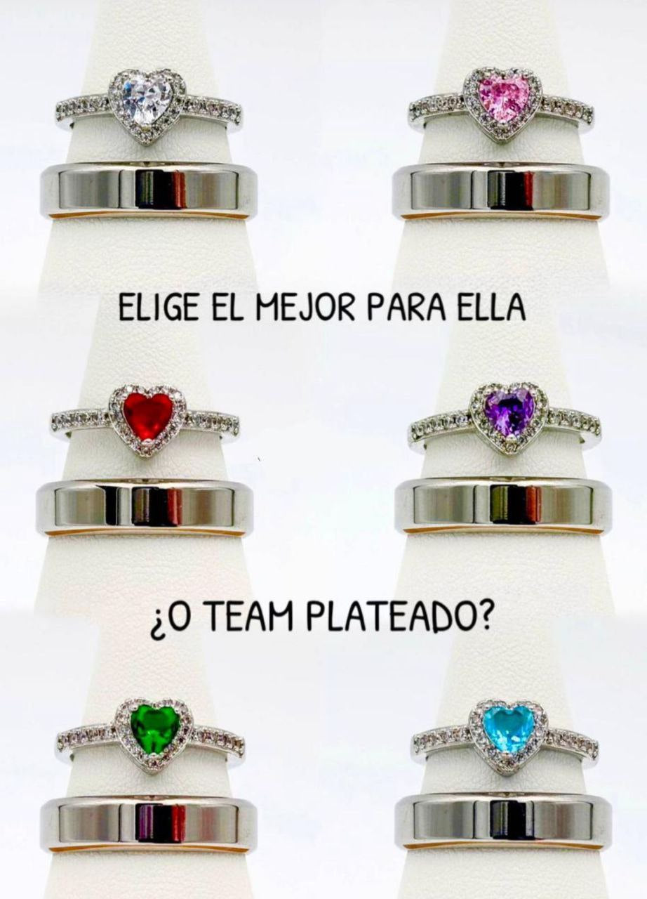 ANILLOS PROMESA PARA PAREJAS